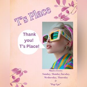 Work…..Thank You For Your Purchase! T’s Place 😊
